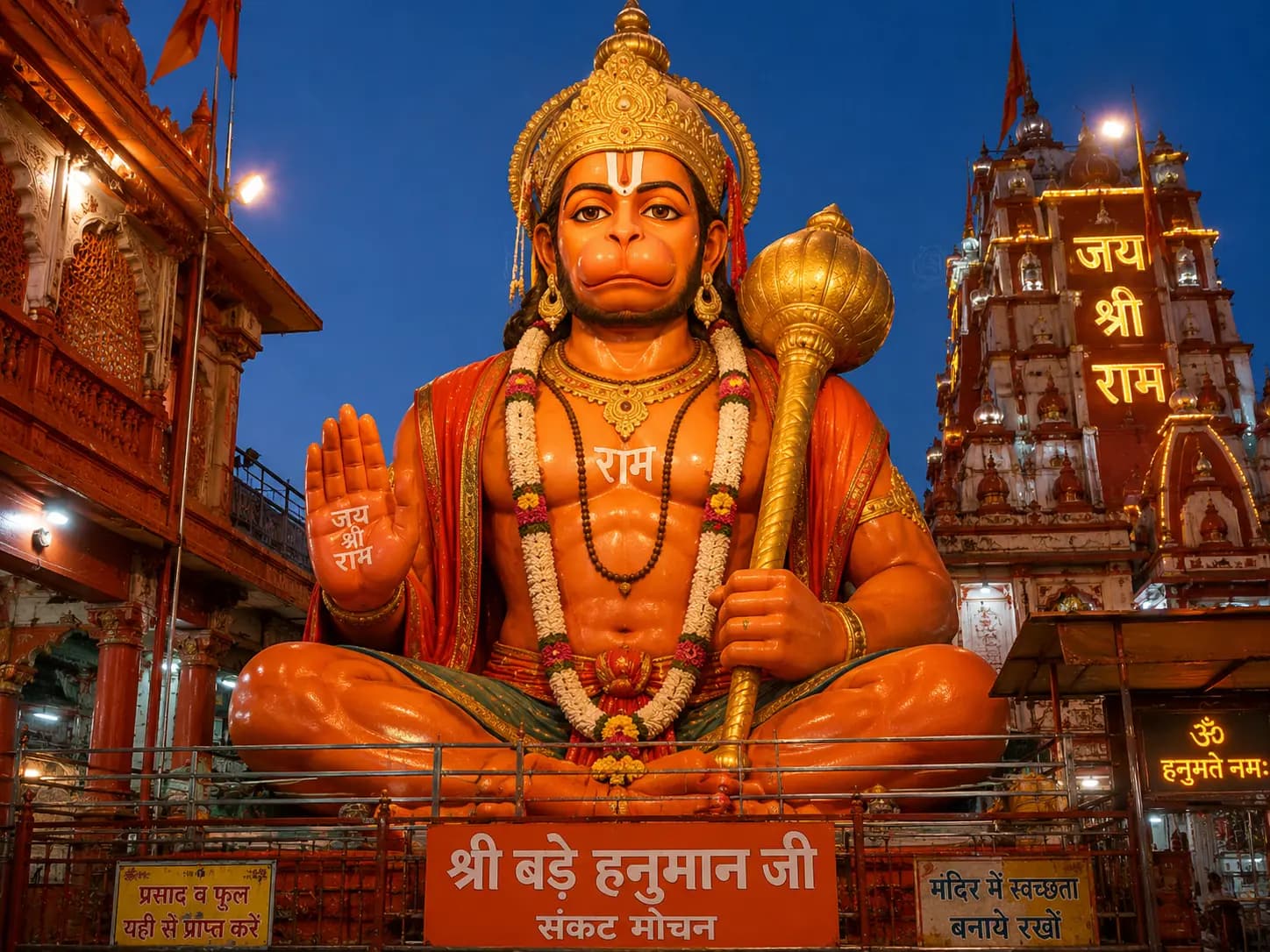 Bade Hanuman Mandir Seva online puja