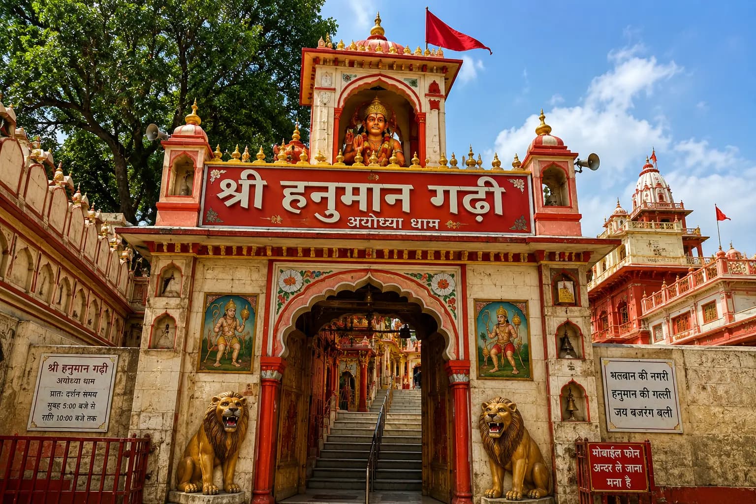 Hanuman Garhi - Ayodhya Hanuman Garhi Seva